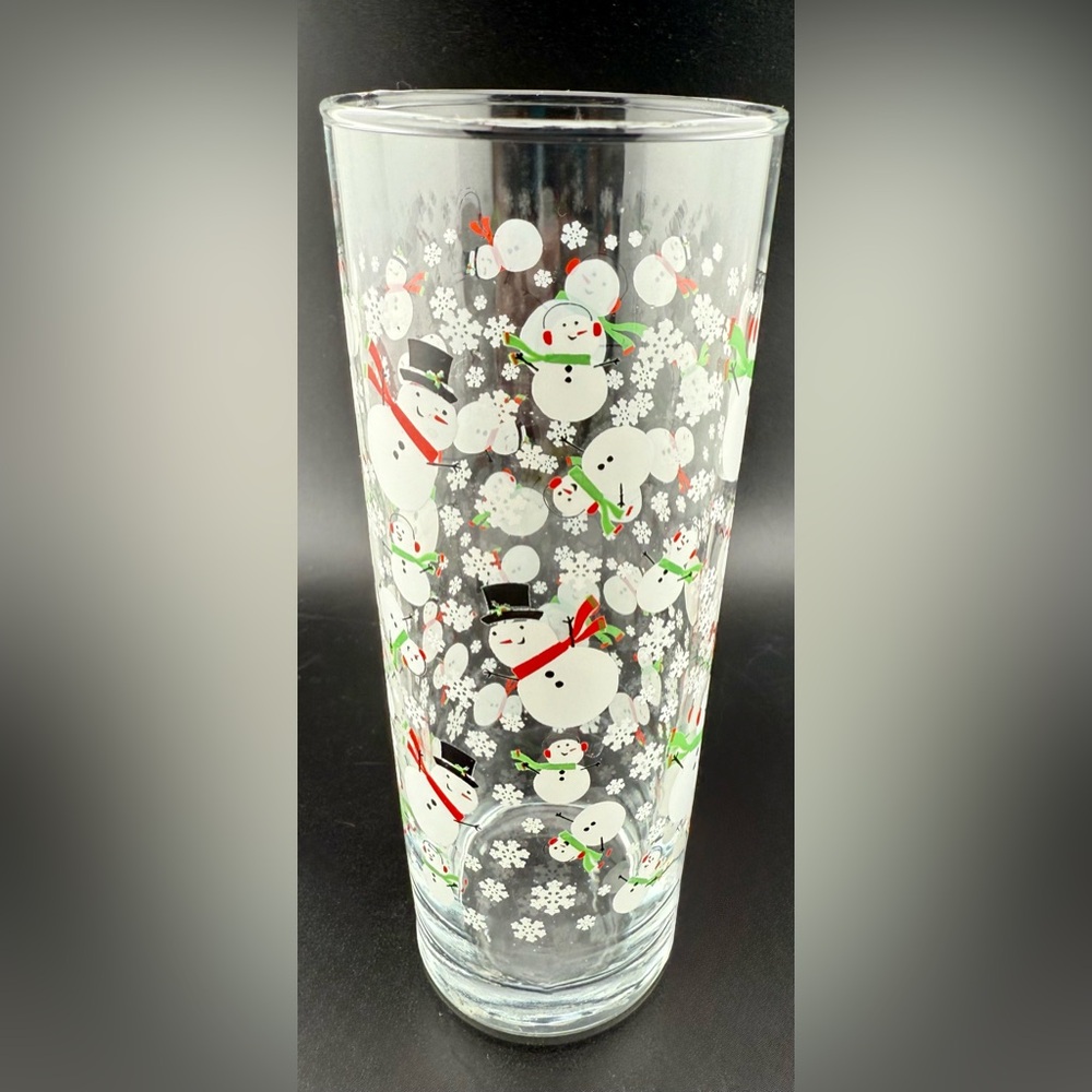 CERA Snowman Winter Holiday Snowflakes. 12oz Vintage